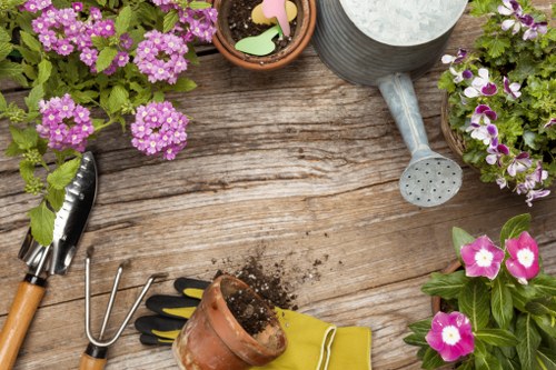 Garden design and build project for a Tottenham home with paving and planting